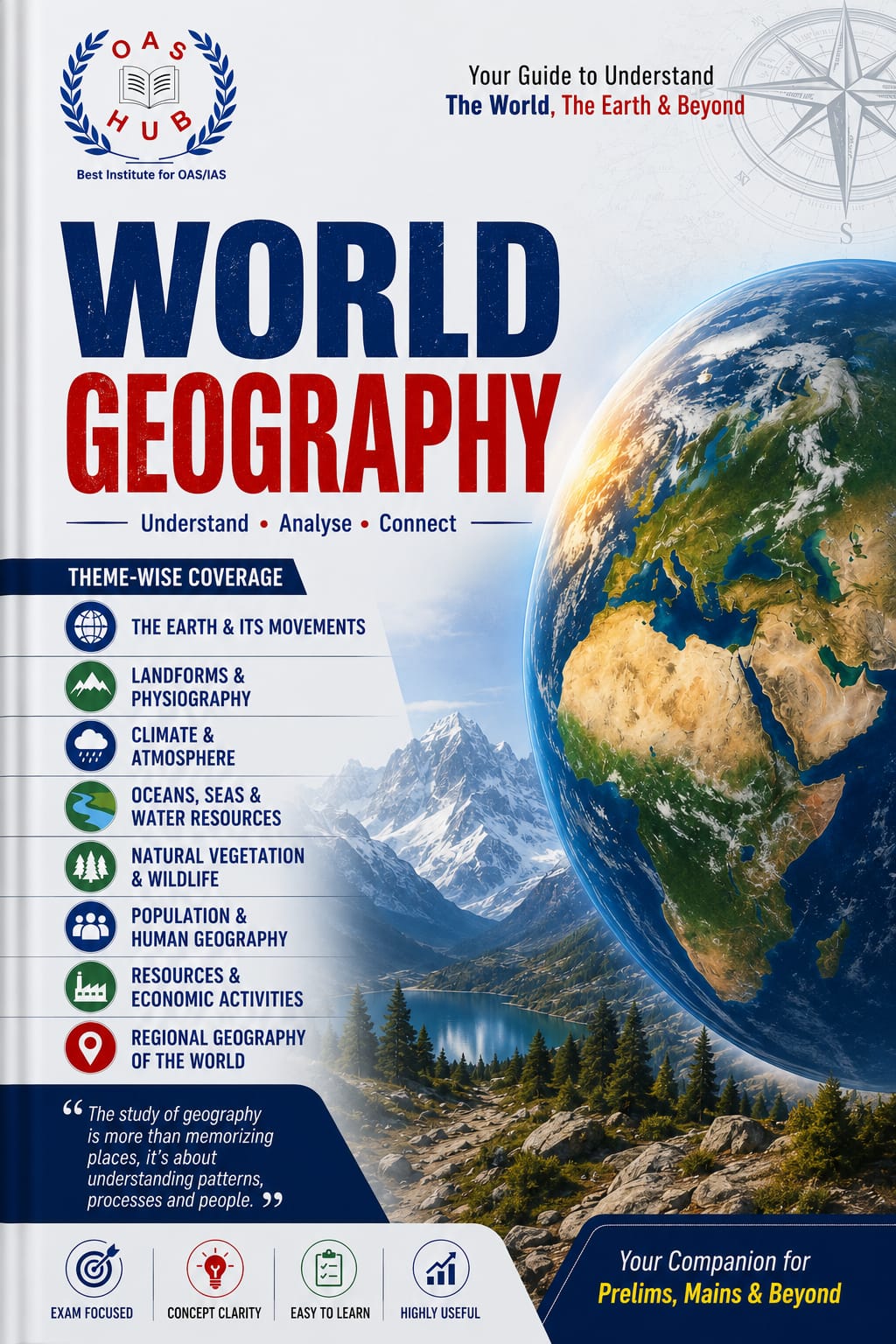 World Geography Topic wise MCQS Practice Books