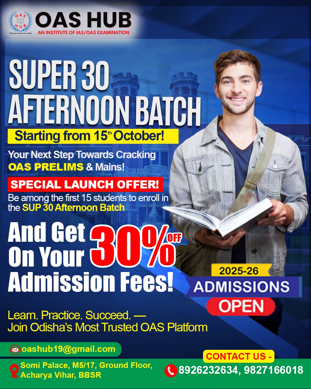 SUPER 30 MORNING AFTERNOON  BATCH